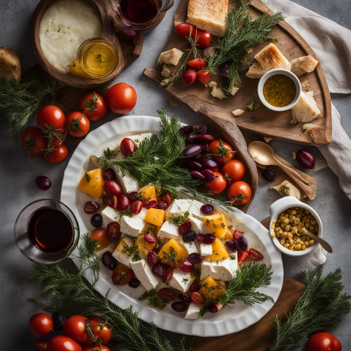 Mediterraner gebackener Feta
