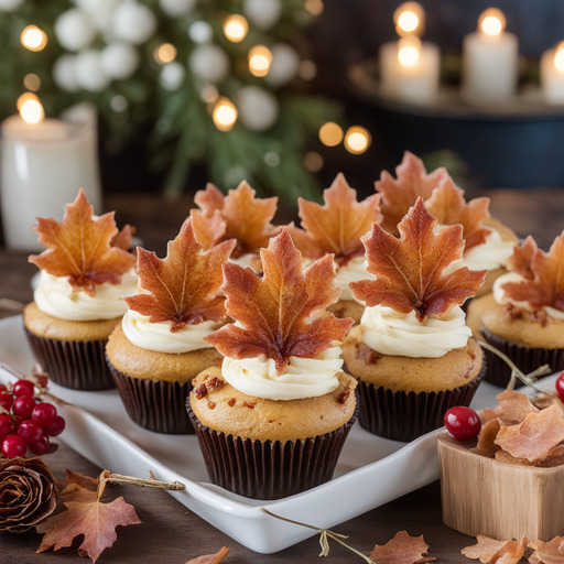 Maple Bacon-Cupcakes