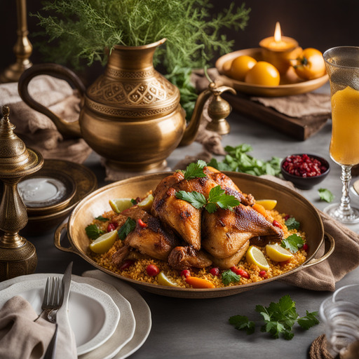 Marokkanisches Hähnchen Tagine