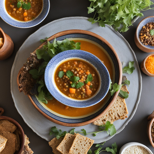 Marokkanische Linsensuppe