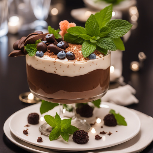 Minz Schokoladen Mousse