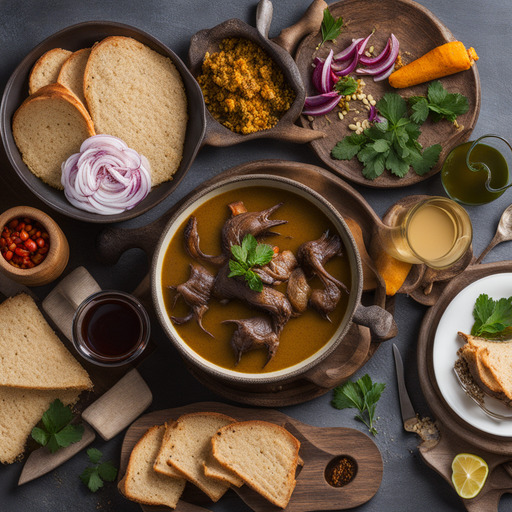 Nigerische Ziegenpfeffersuppe