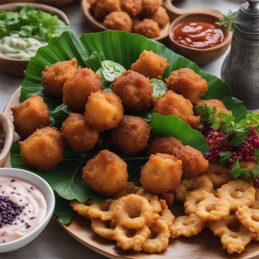 Nigerianische Akara-Frikadellen