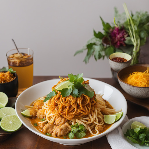 Nördliches Thailändisches Khao Soi