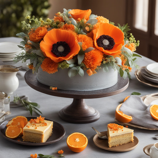 Orangen-Mohn-Kuchen
