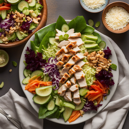 Orientalischer Hühnersalat