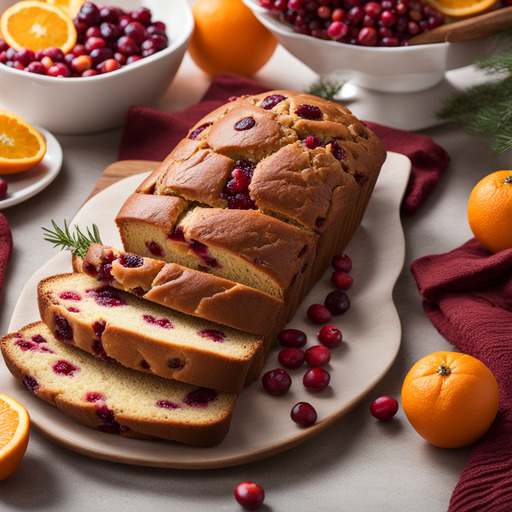 Orangen-Cranberry-Brot