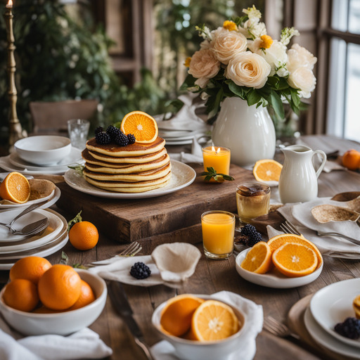 Orange Ricotta Pancakes