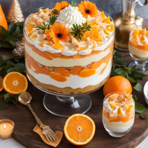 Orangencreme-Dessert
