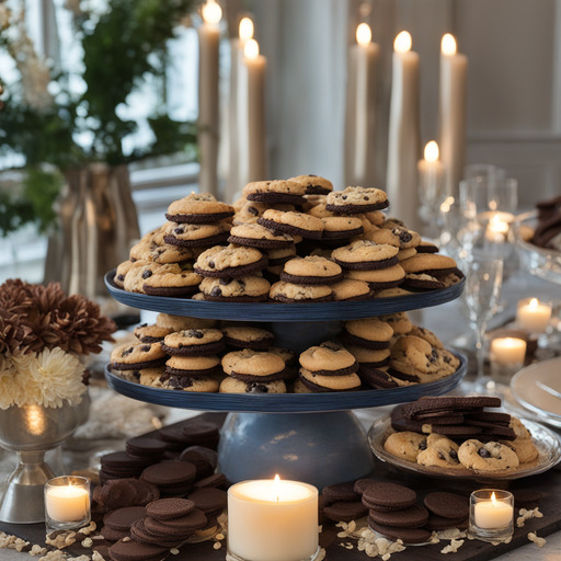 Oreo-gefüllte Schokoladenkekse