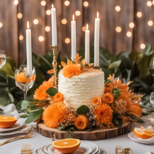 Orange-Kokos-Kuchen