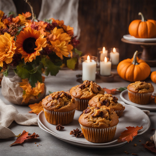 Kürbis Muffins
