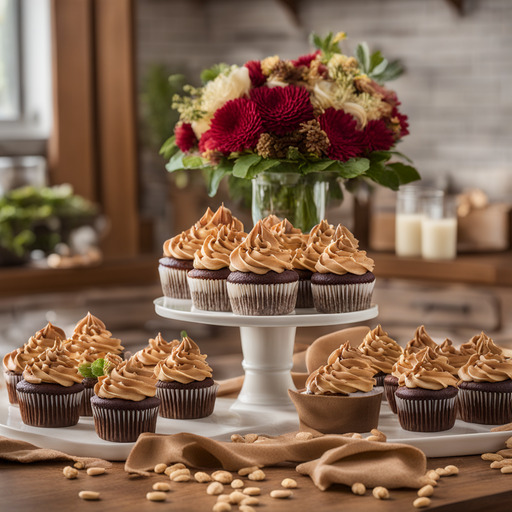 Erdnussbutter Cupcakes