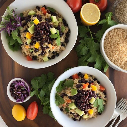 Quinoa-Bohnen-Salat