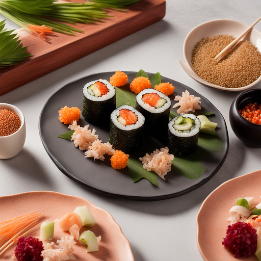 Quinoa Sushi Rollen