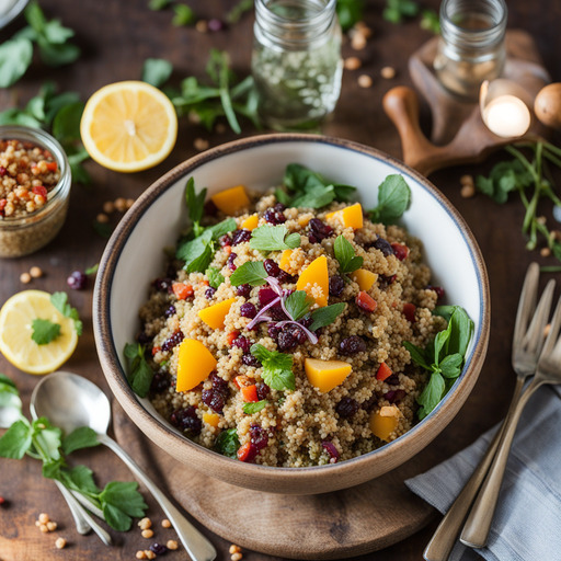 Quinoa-Linsen-Salat