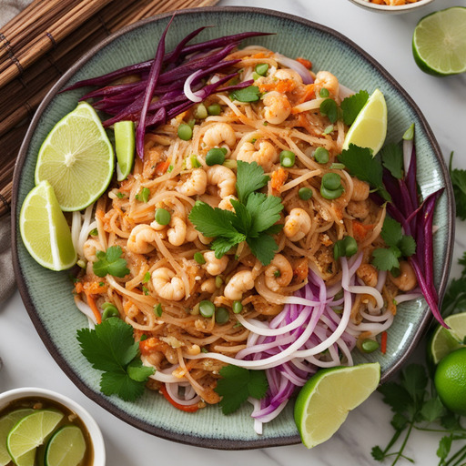 Schnelles und einfaches Pad Thai