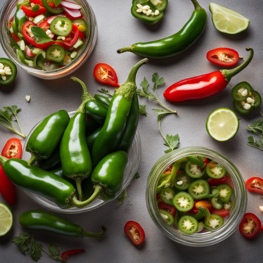 Schnell Eingelegte Jalapenos