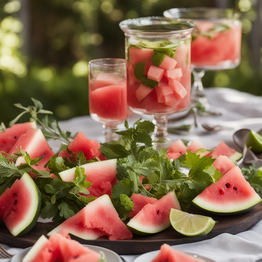 Schnell Eingelegte Wassermelonenrinde