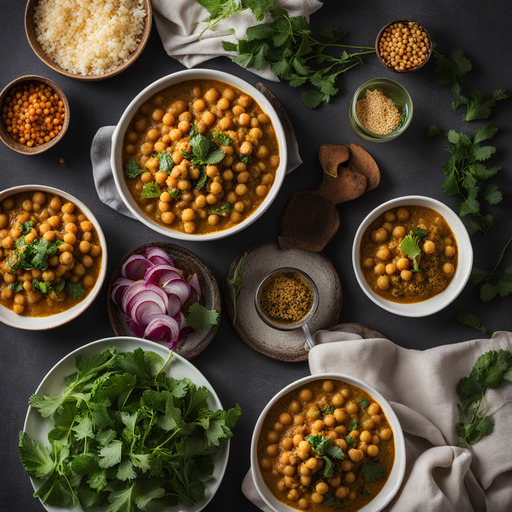 Schnelles Kichererbsen-Curry