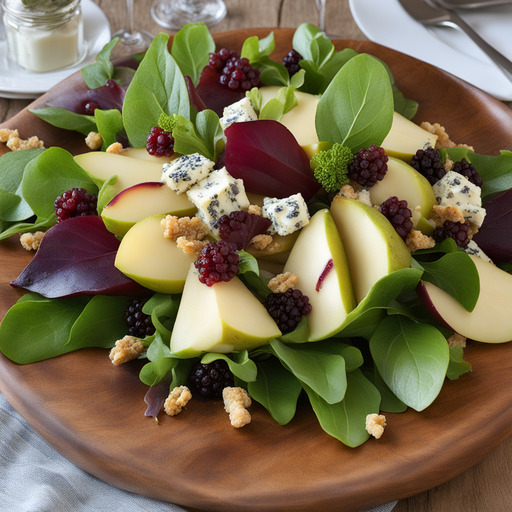 Roquefort-Birnen-Salat
