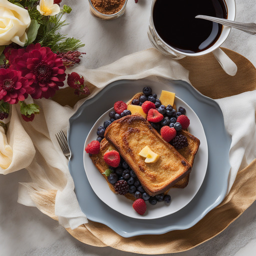 Roggenbrot Französischer Toast