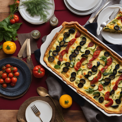 Ratatouille Quiche