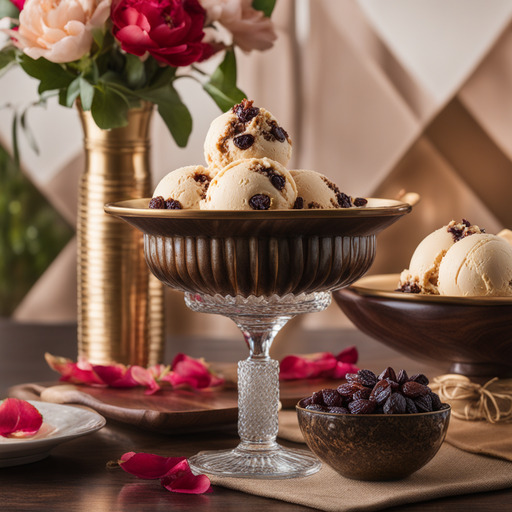 Rum Rosinen Eis
