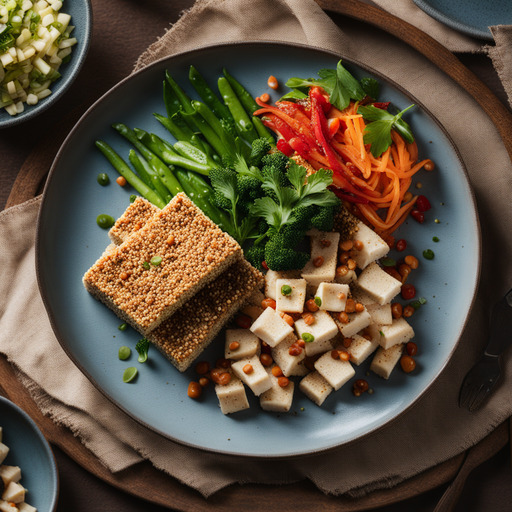Sesamkrusten-Tofu