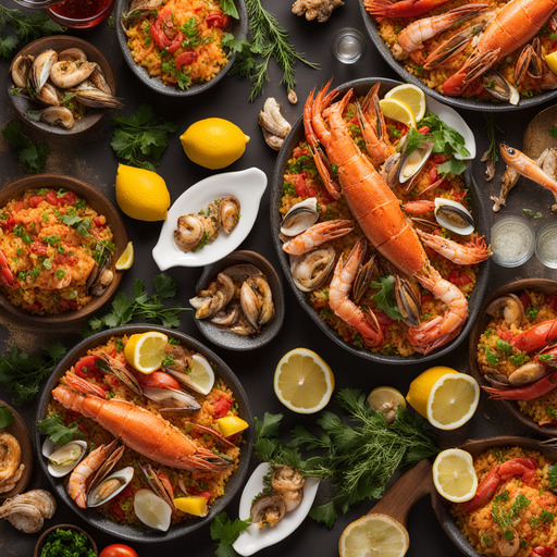 Meeresfrüchte-Paella