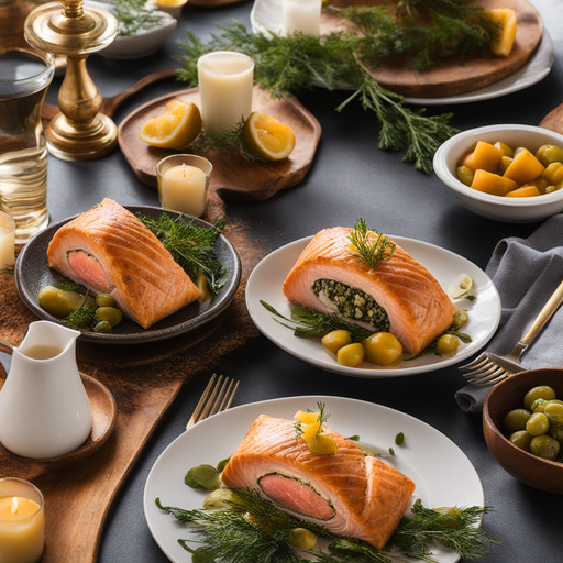 Lachs Wellington