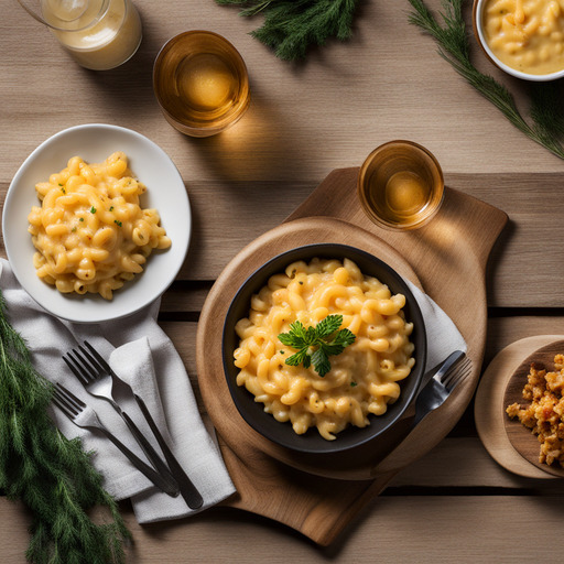 Geräucherter Cheddar-Mac und Käse