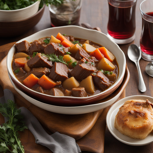 Slow Cooker Rindfleisch Eintopf