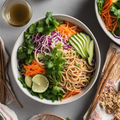 Sesam-Ingwer-Nudelsalat