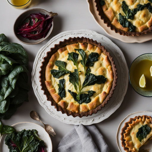 Mangold und Ricotta Kuchen