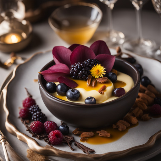 Tonkabohnenpudding