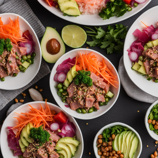 Thunfisch-Poke-Schüssel