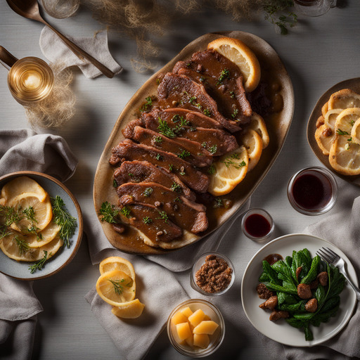 Kalbfleisch Marsala