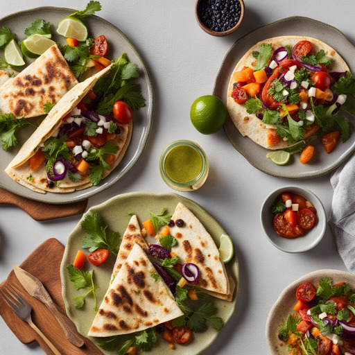 Gemüse Quesadillas