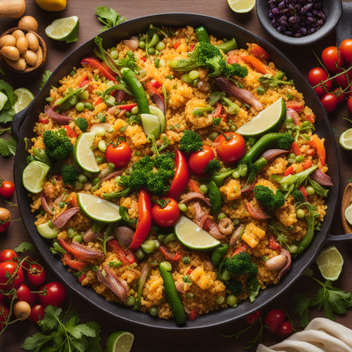 Gemüse Paella