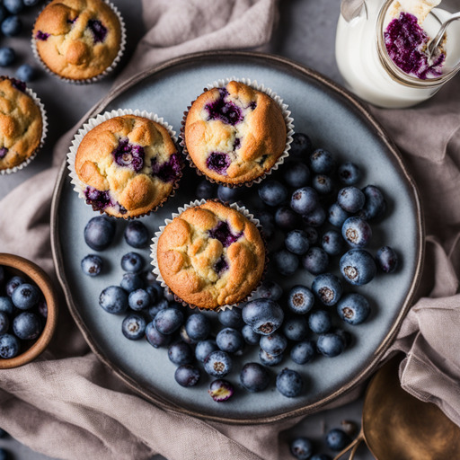 Vegane Heidelbeer-Muffins