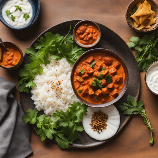 Vegetarisches Tikka Masala
