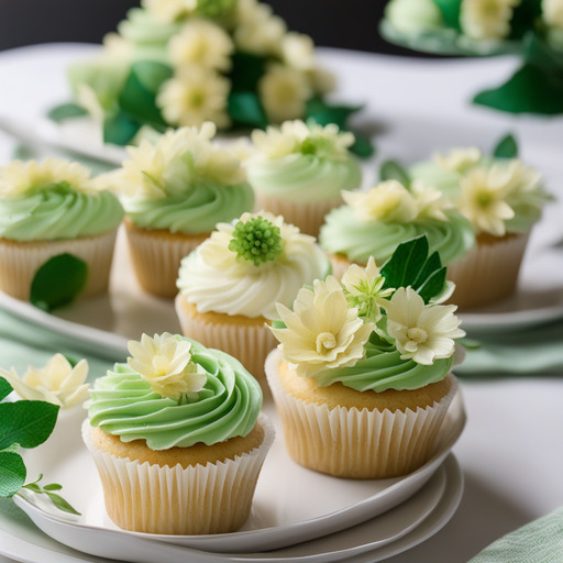 Vanille Limetten Cupcakes