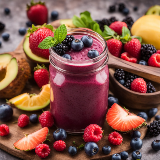 Veganer Beeren-Smoothie