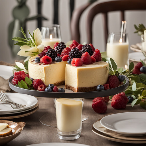 Vanille-Schoten-Käsekuchen