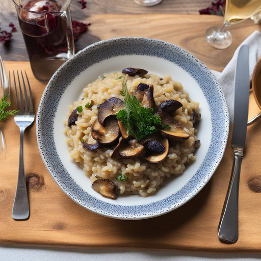 Wildpilz-Risotto
