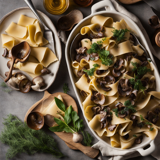 Wildpilz-Pappardelle