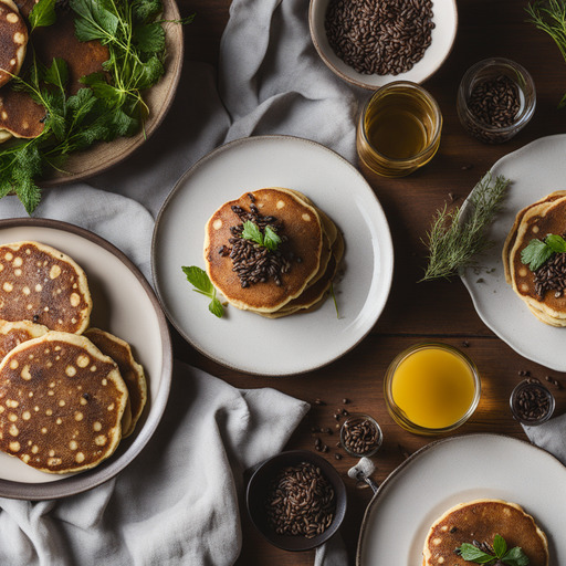 Wildreis Pfannkuchen