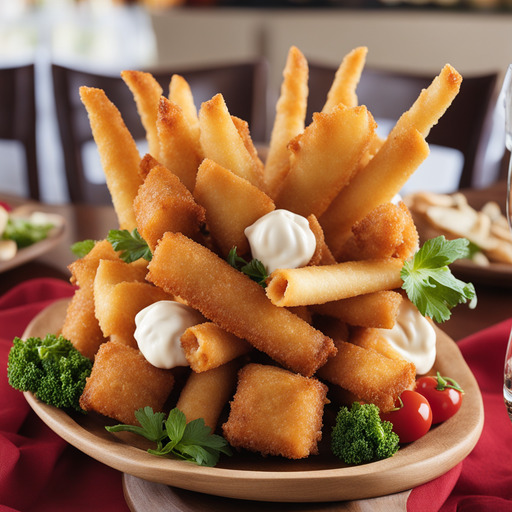 Wonton Mozzarella Sticks