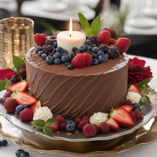Geschlagene Schokoladenmousse